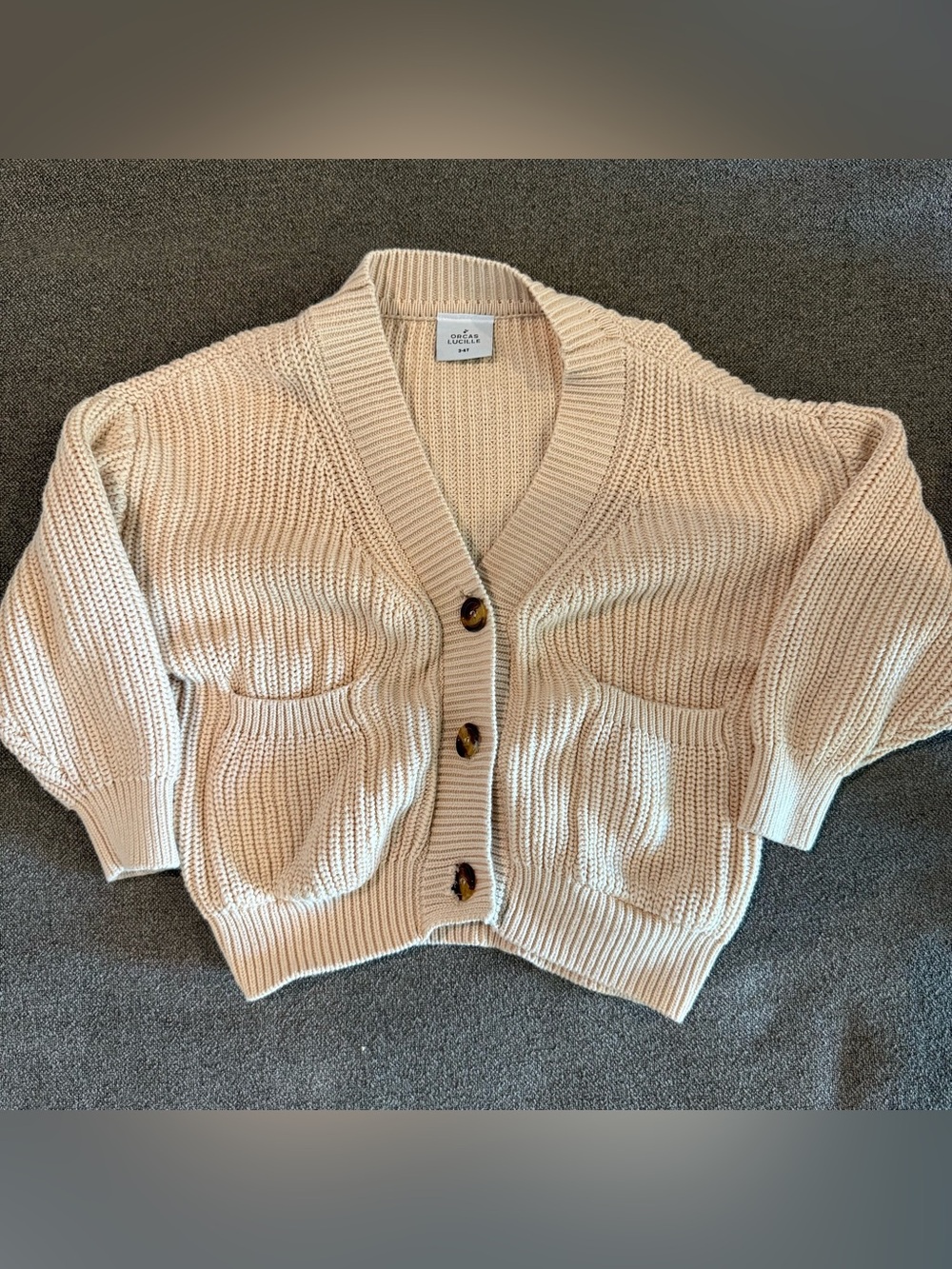 Toddler Chunky Pocket Cardigan